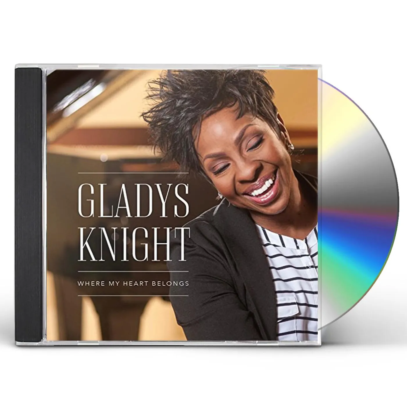 Gladys Knight WHERE MY HEART BELONGS CD
