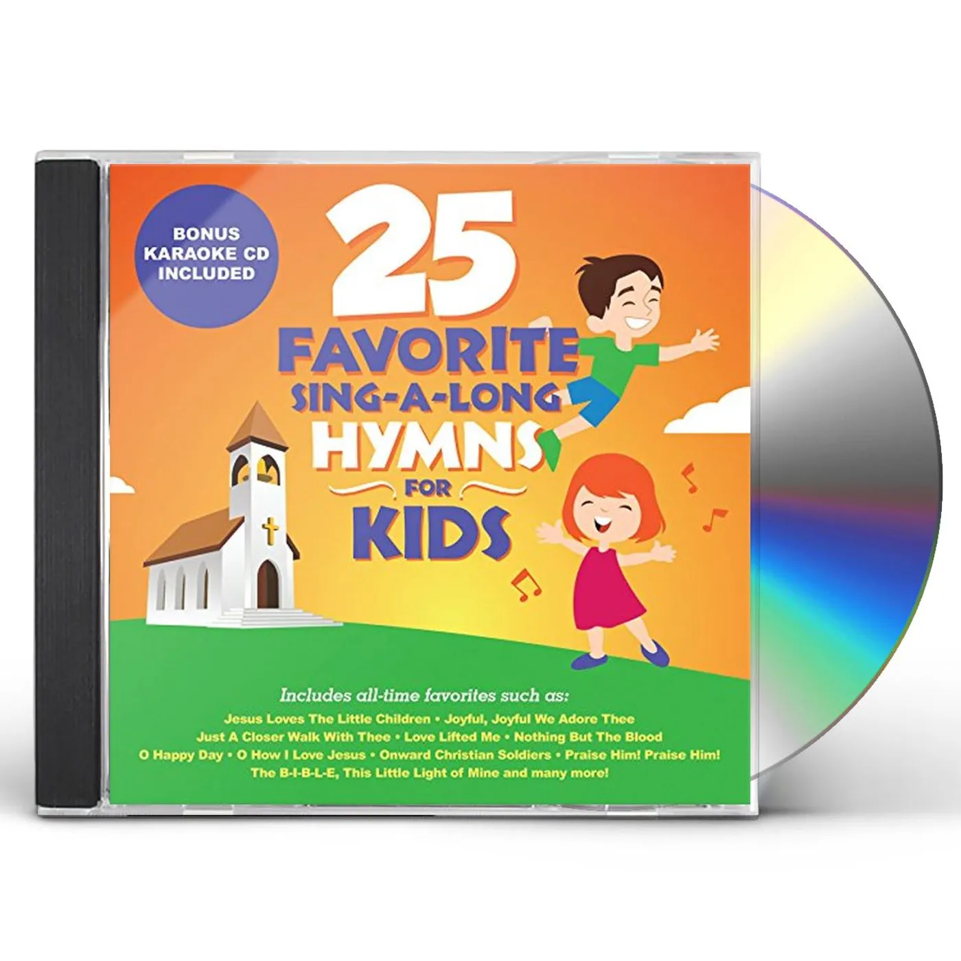 Songtime Kids 25 FAVORITE SING-A-LONG HYMNS FOR KIDS CD