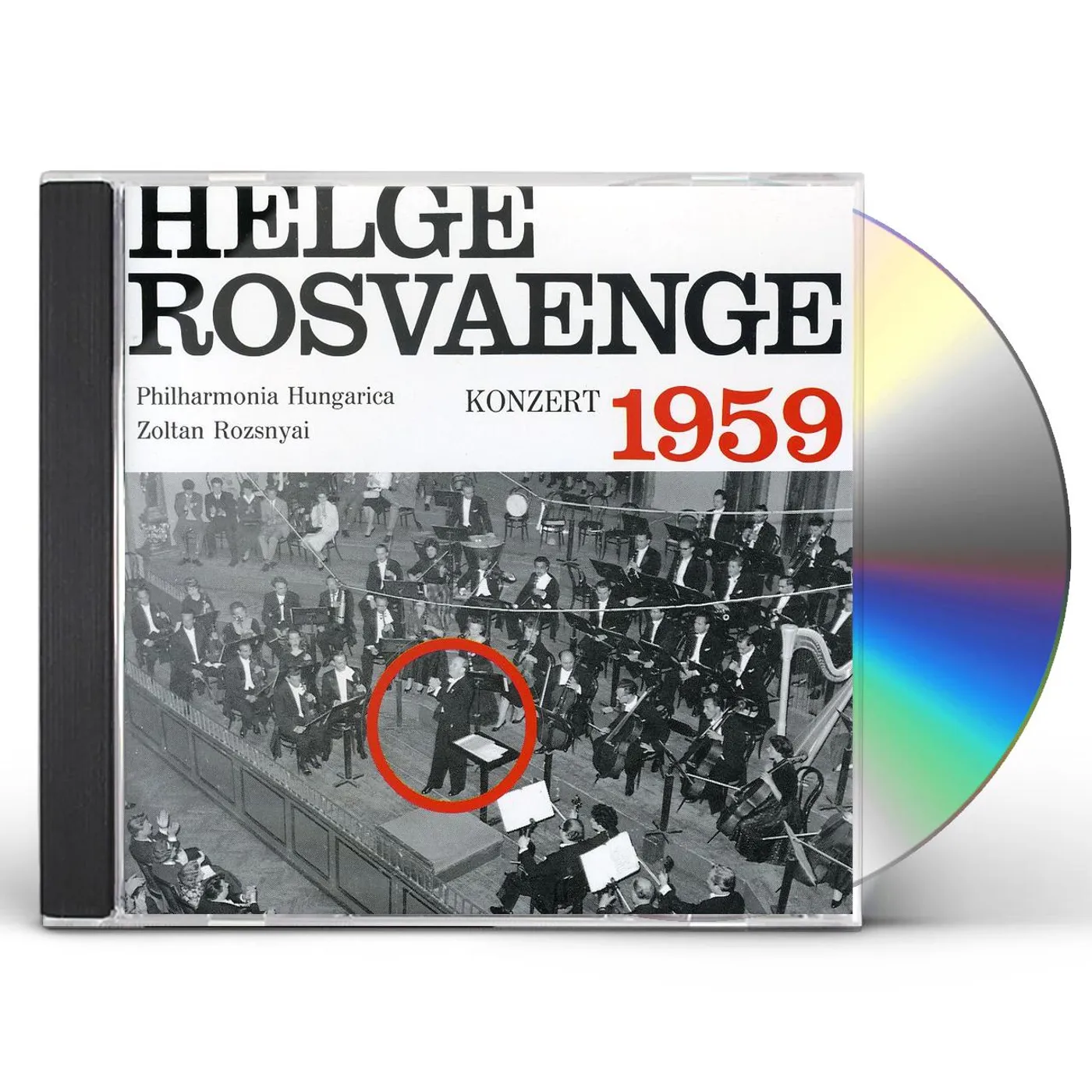 Helge Rosvaenge LIVE CONCERT 1959 CD