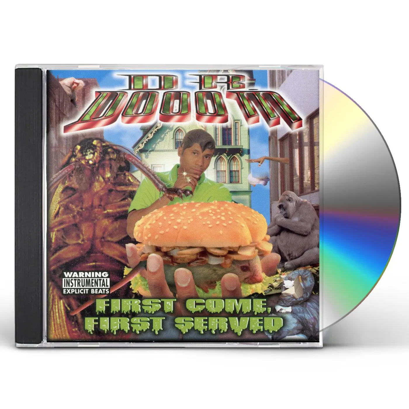 Dr. Dooom FIRST COME FIRST SERVE (INSTRUMENTAL) CD