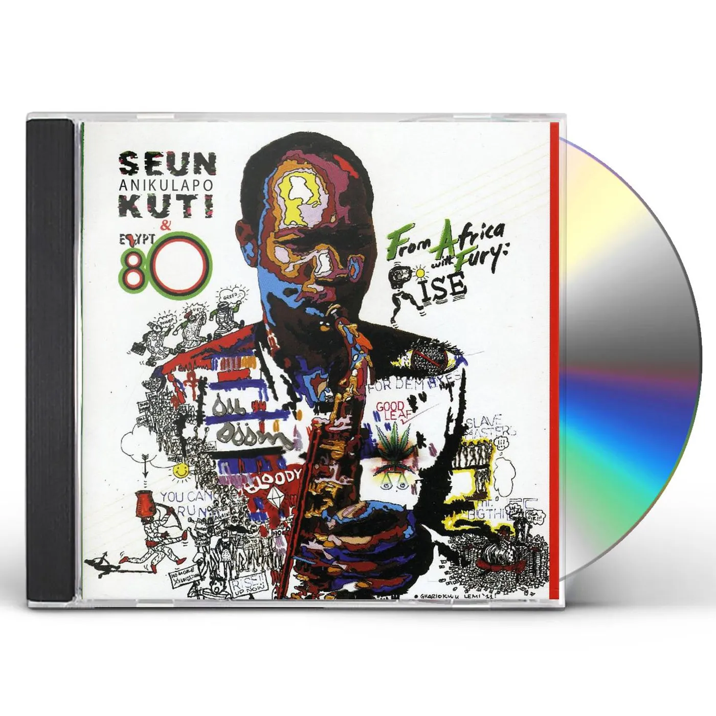 Seun Kuti & Egypt 80 FROM AFRICA WITH FURY: RISE CD
