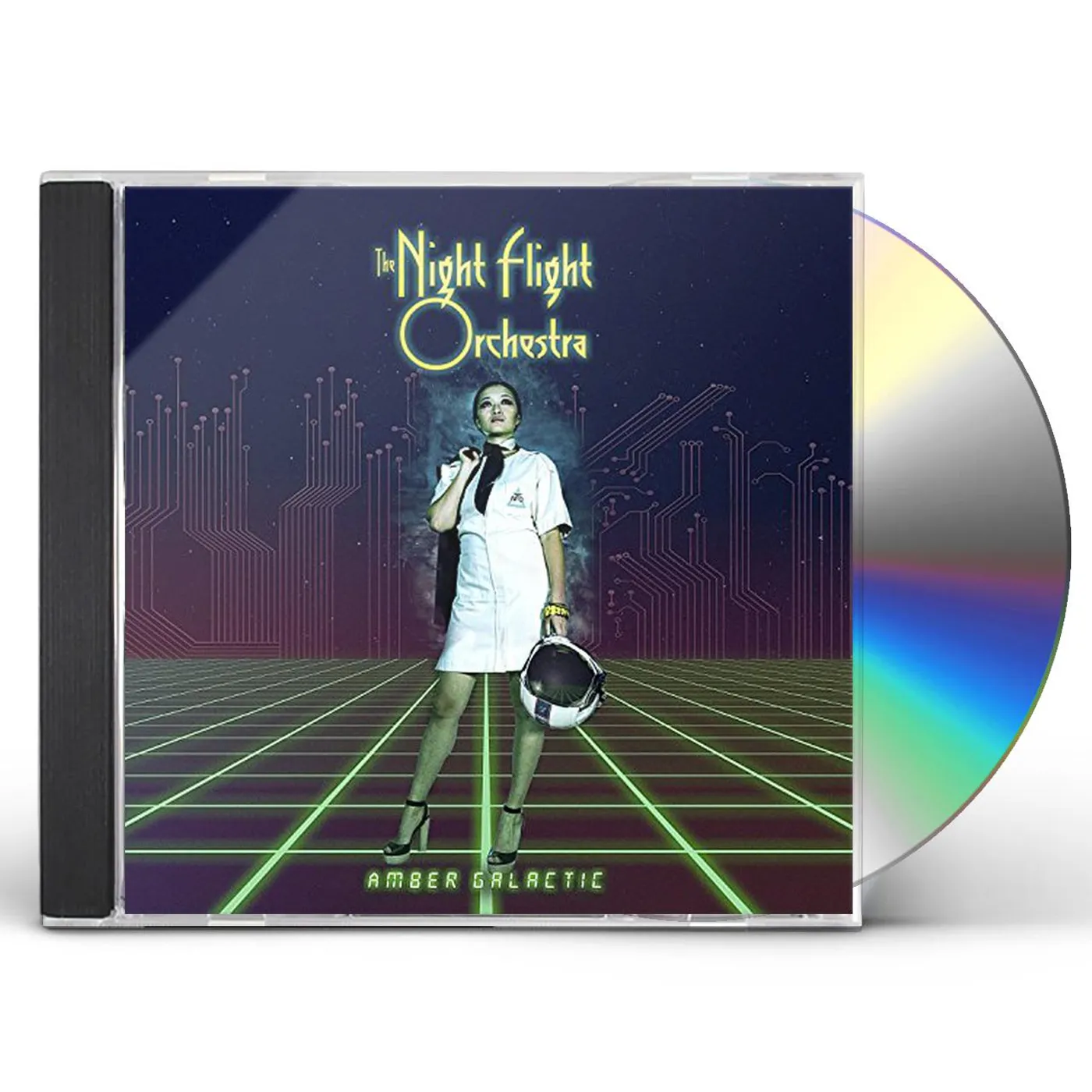 The Night Flight Orchestra AMBER GALACTIC CD