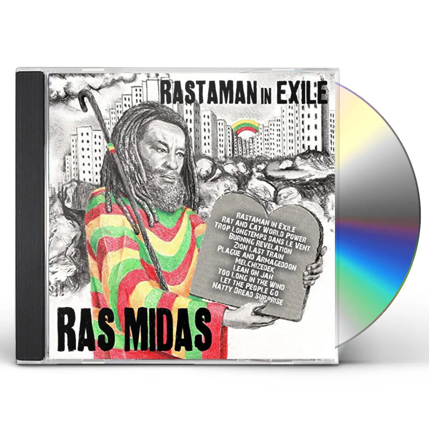 Ras Midas RASTAMAN IN EXILE CD