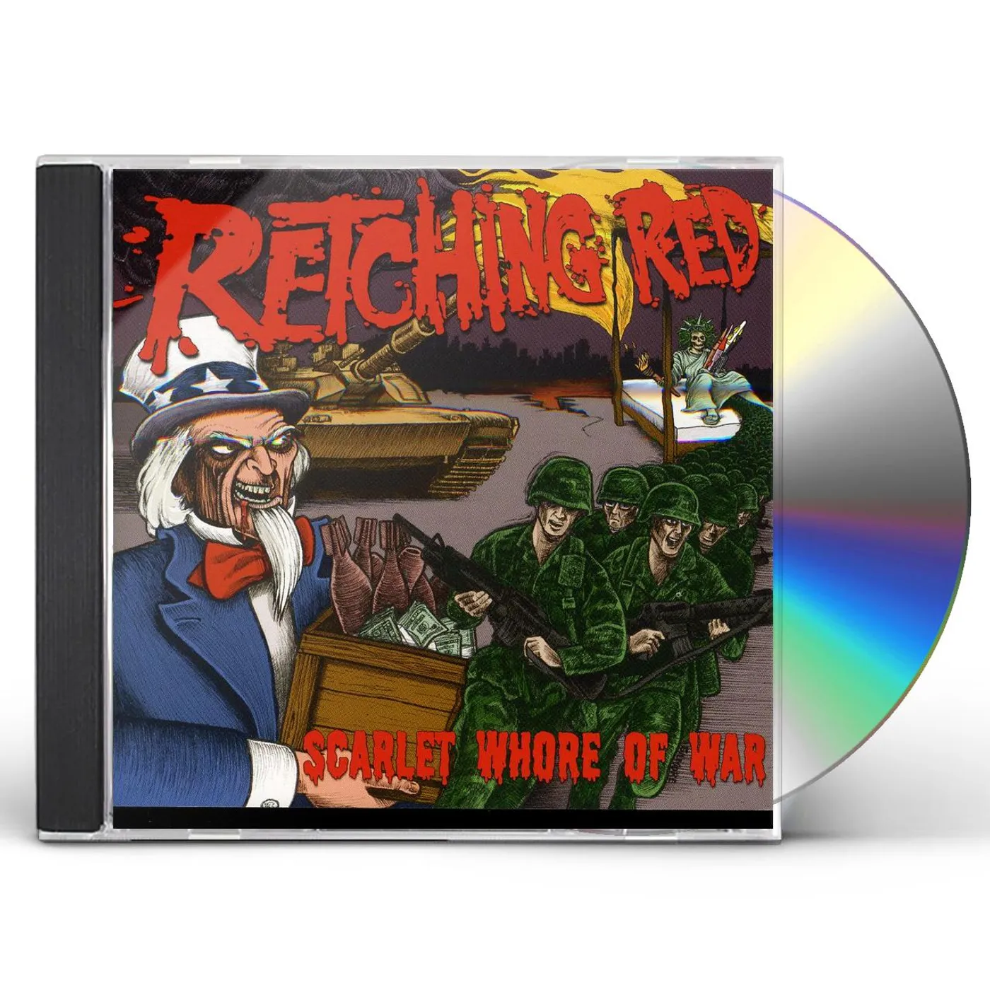 Retching Red SCARLET WHORE OF WAR CD