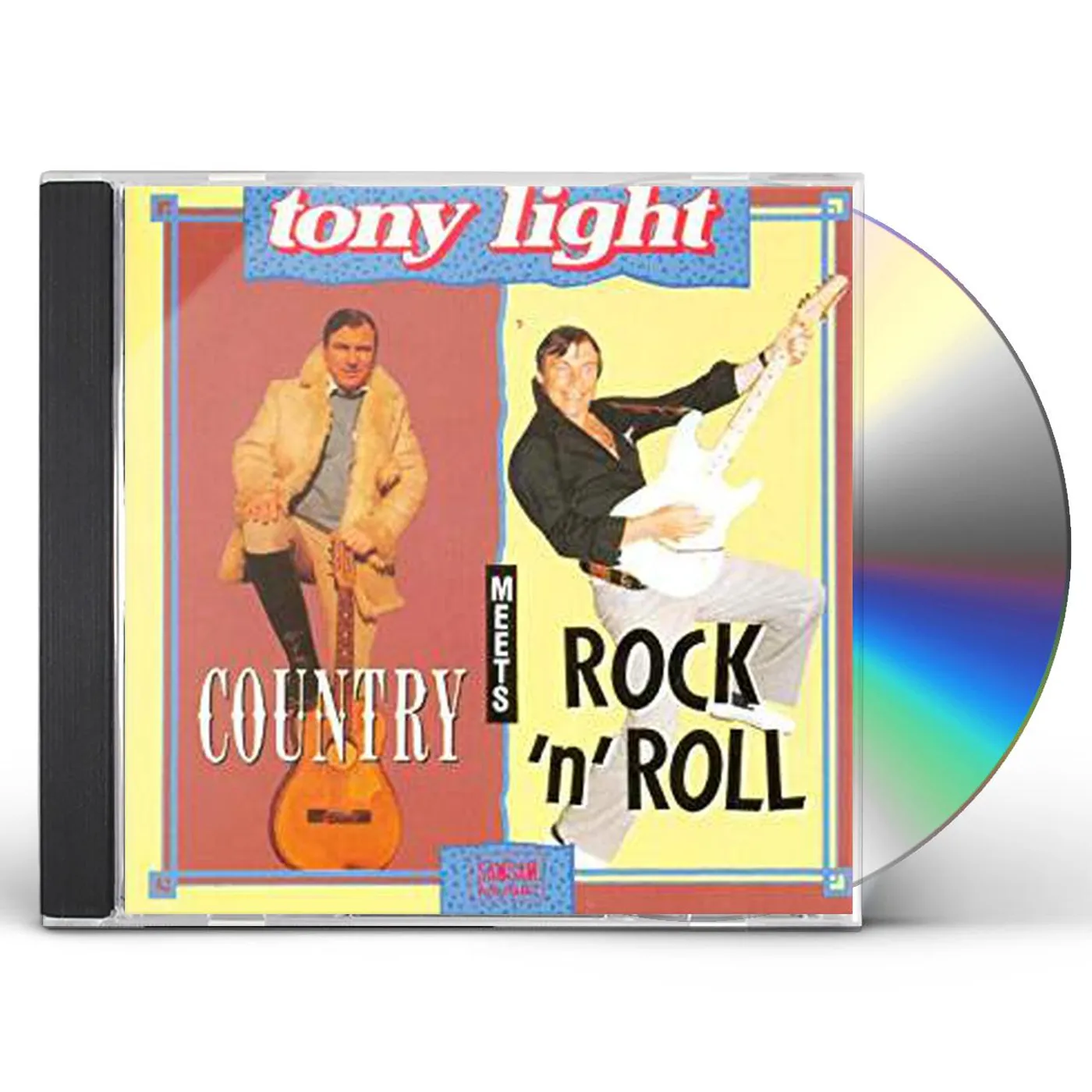 Tony Light COUNTRY MEETS ROCK 'N ROLL CD