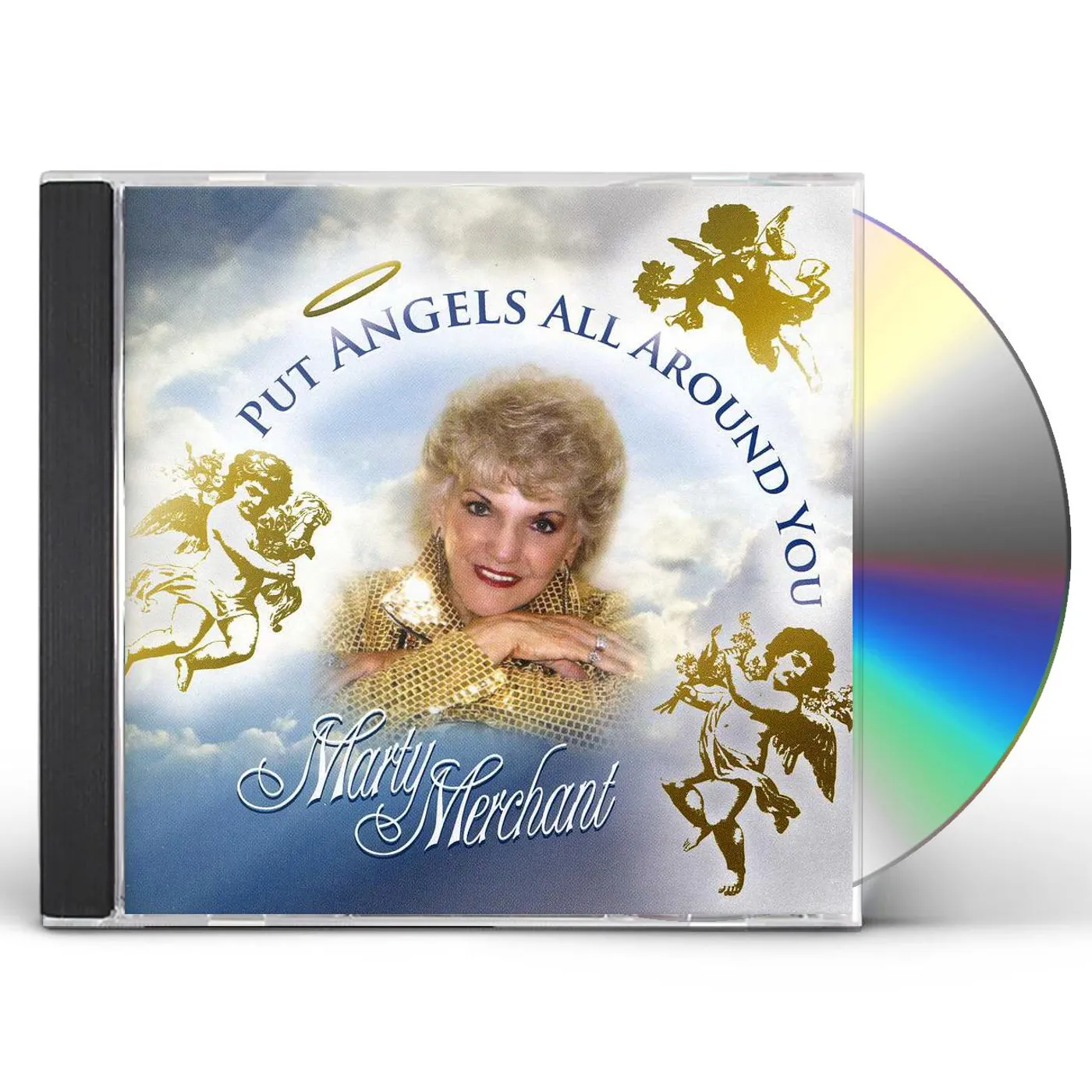 Marty Merchant PUT ANGELS ALL AROUND YOU CD