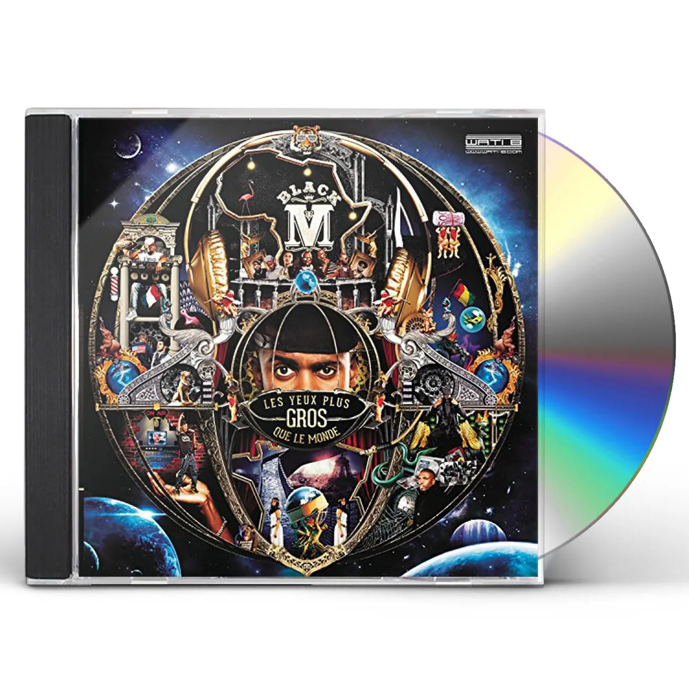 Black M LES YEUX PLUS GROS QUE LE MONDE CD