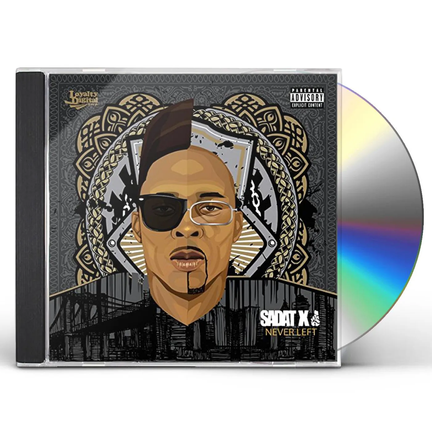 Sadat X NEVER LEFT CD