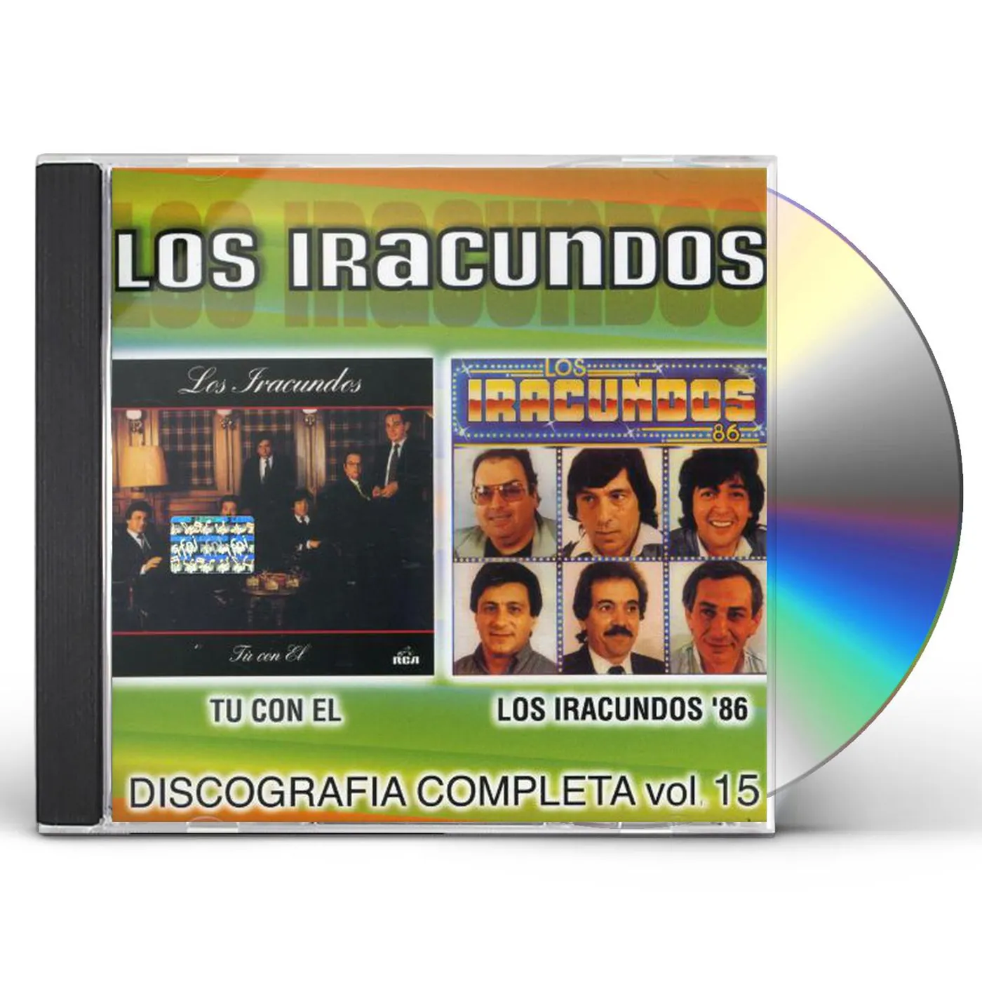 DISCOGRAFIA COMPLETA 15: TU CON EL / IRACUNDOS 86 CD