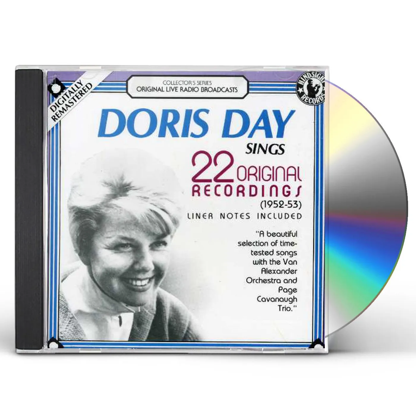 Doris Day SINGS 22 GREAT SONGS ON ORIGINAL BIG BAND (52-53) CD