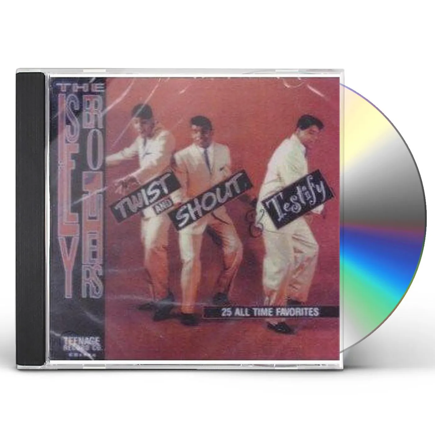 The Isley Brothers & Santana TWIST AND SHOUT AND TESTIFY: EARLY YEARS CD