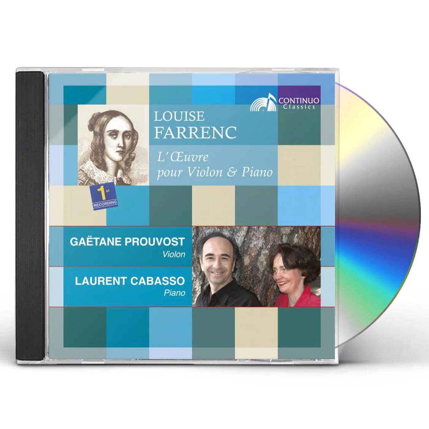 Louise LOEUVRE POUR VIOLON ET PIANO CD