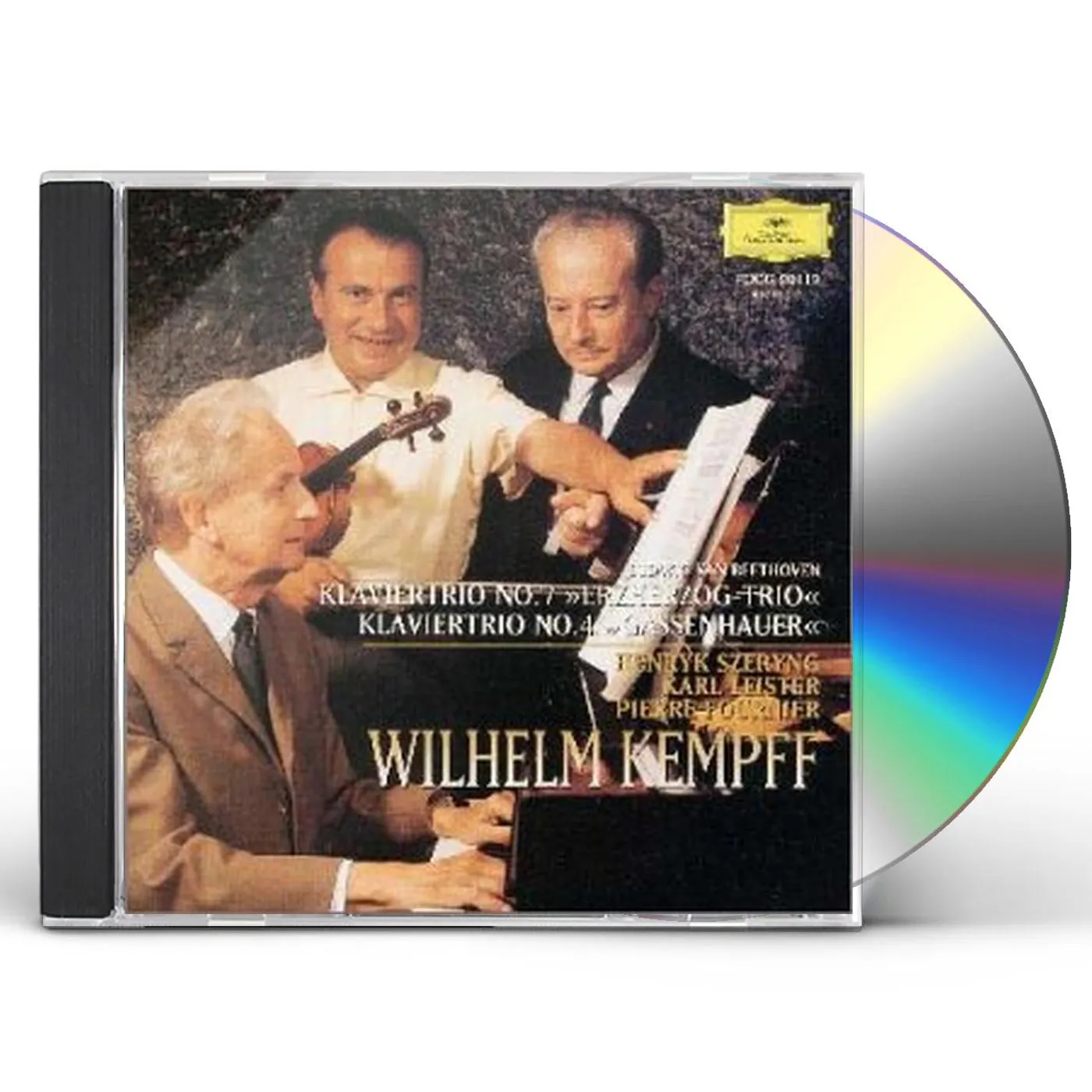 Wilhelm Kempff BEETHOVEN: KLAVIERTORIOS ERZHERZOG-TRIO CD