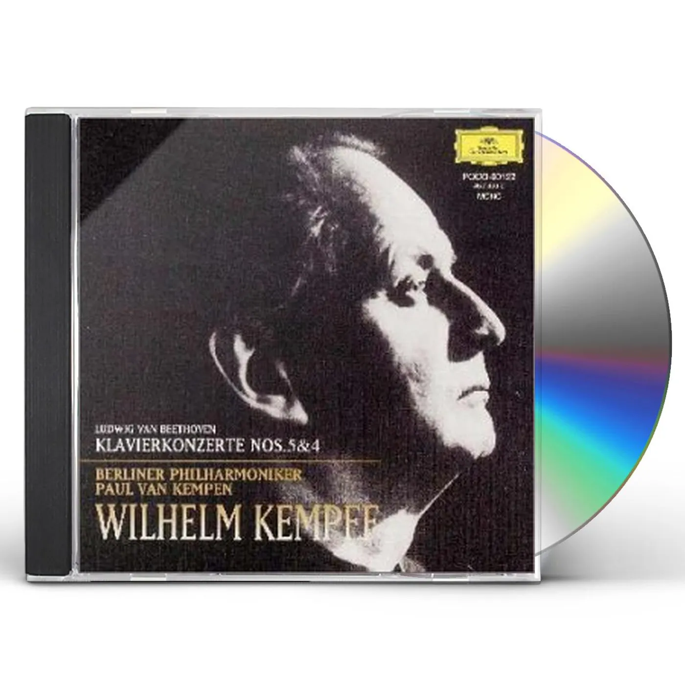 Wilhelm Kempff BEETHOVEN: KLAVIERKONZERTE #5 & 4 CD