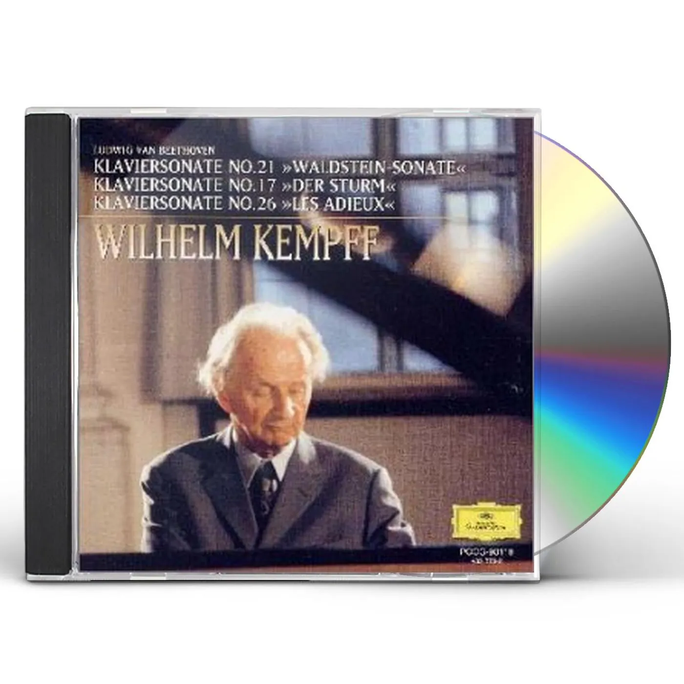 Wilhelm Kempff BEETHOVEN: KLAVIERSONATEN WALDSTEIN CD
