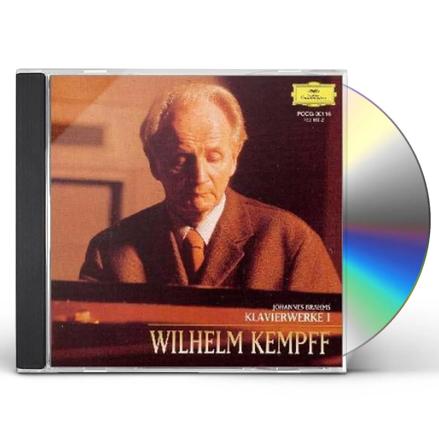 Wilhelm Kempff BRAHMS: KLAVIERWERKE VOL 1 CD