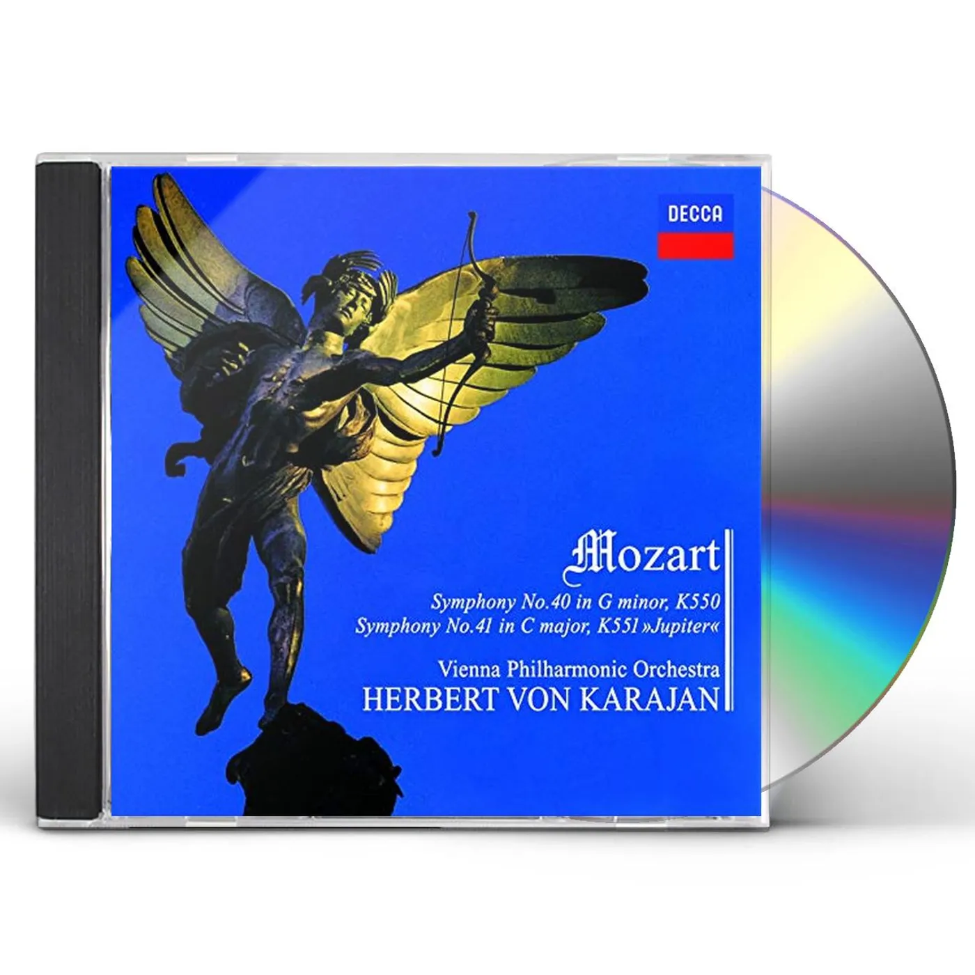 MOZART / HERBERT VON KARAJAN MOZART: SYMPHONIES 40 & 41 CD