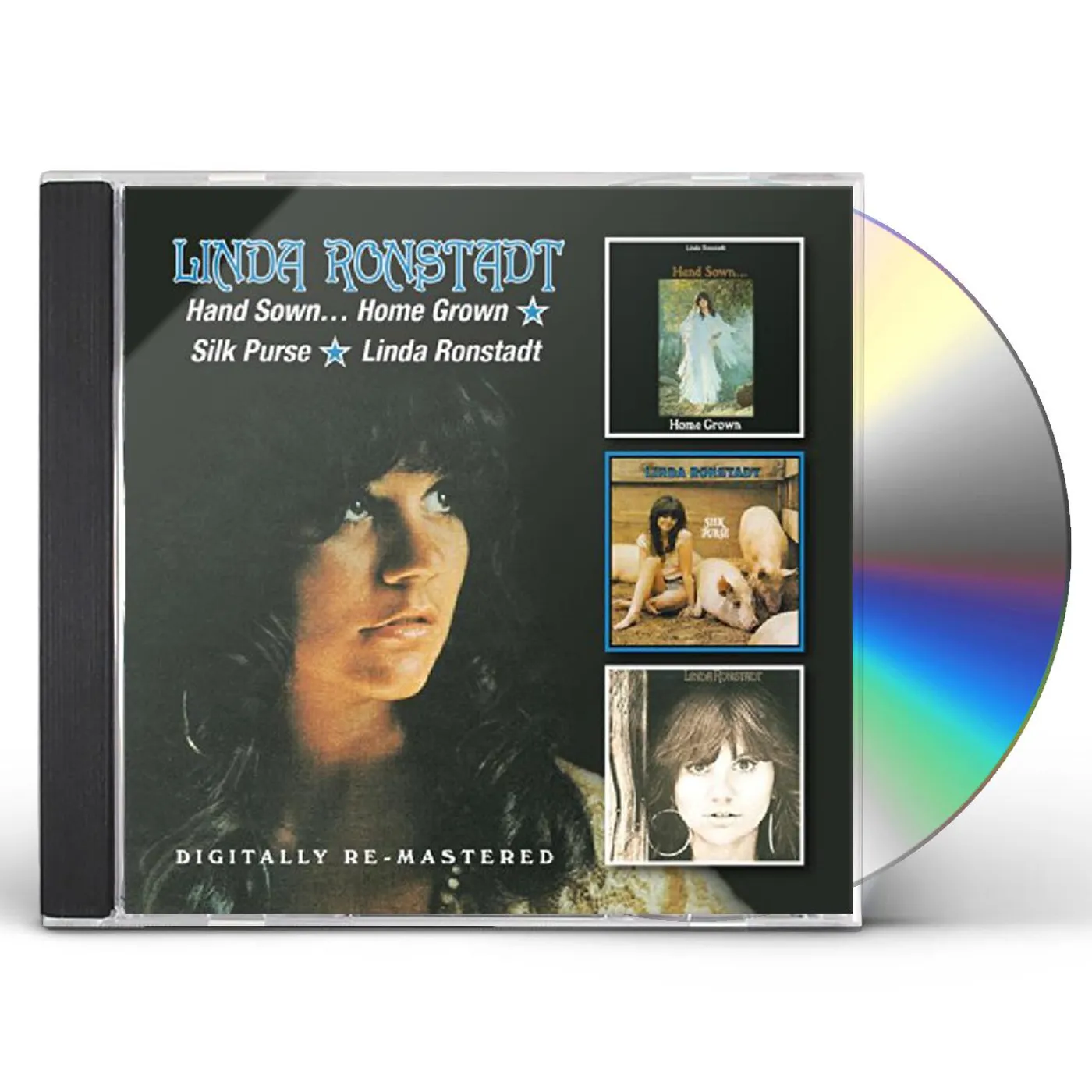 HAND SOWN HOME GROWN / SILK PURSE / LINDA RONSTADT CD