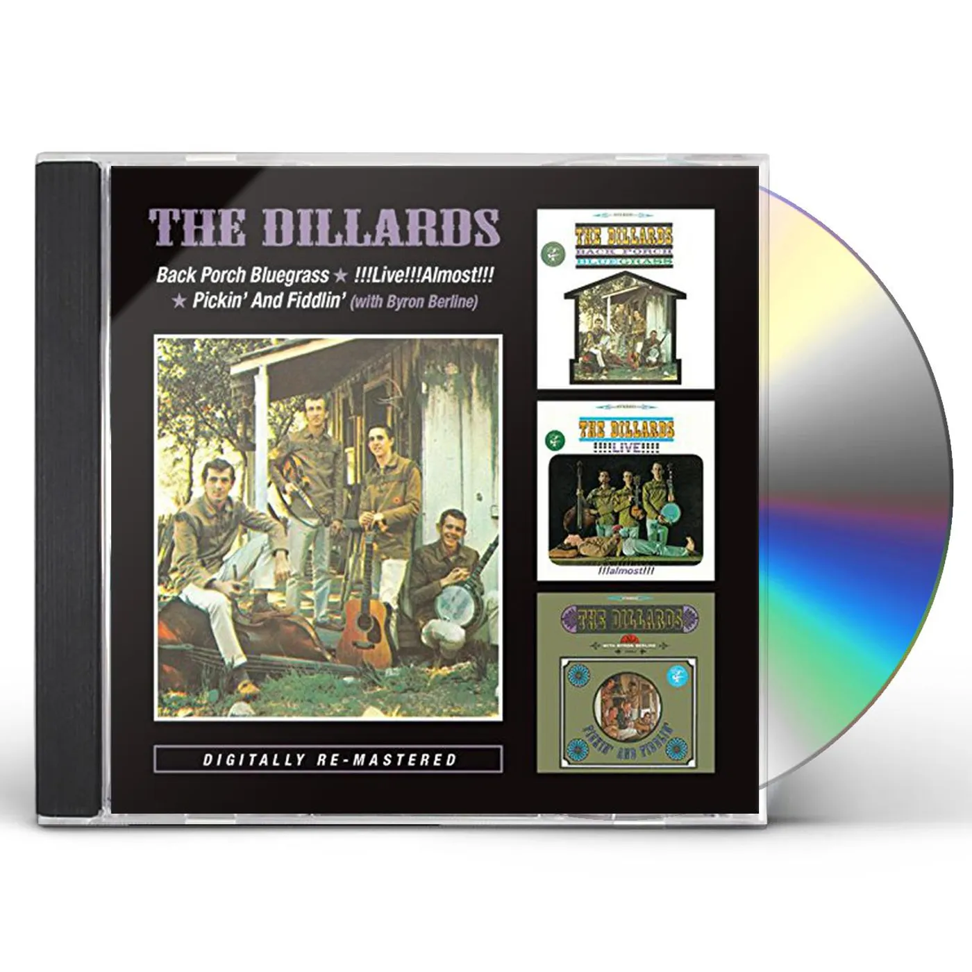 The Dillards BACK PORCH BLUEGRASS LIVE ALMOST CD