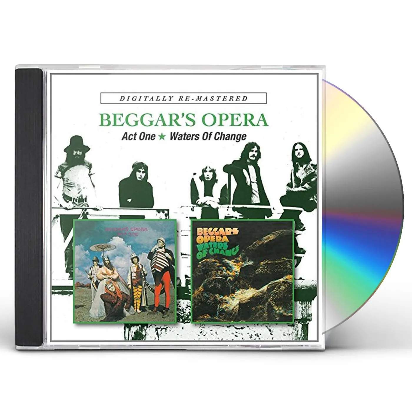 Beggars Opera ACT ONE / WATERS OF CHANGE CD