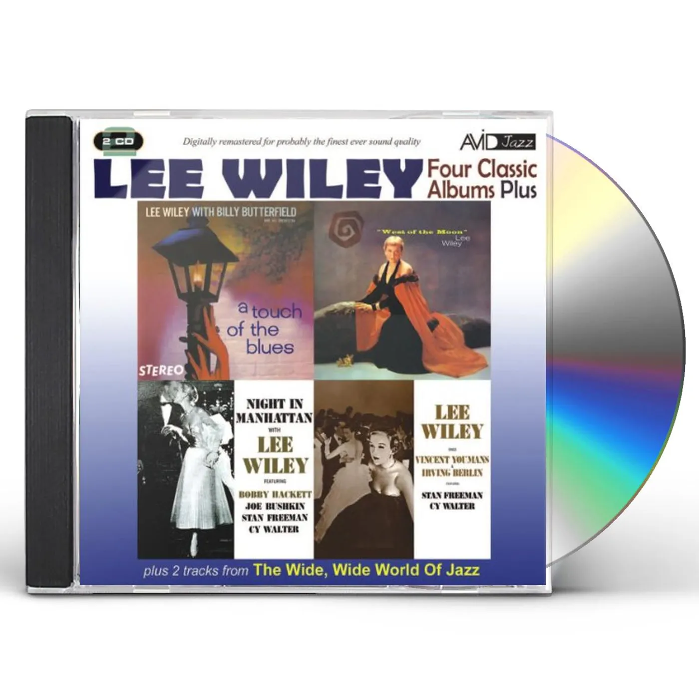 Lee Wiley NIGHT IN MANHATTAN / SINGS YOUMANS & BERLIN CD