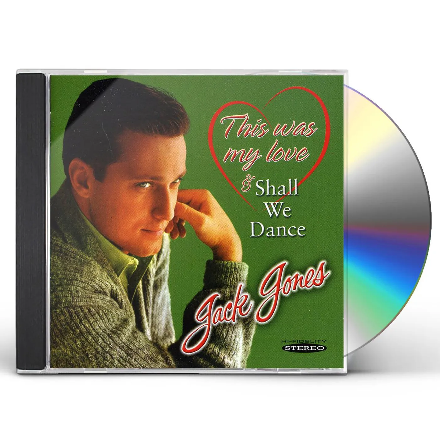 Jack Jones THIS WAS MY LOVE & SHALL WE DANCE CD