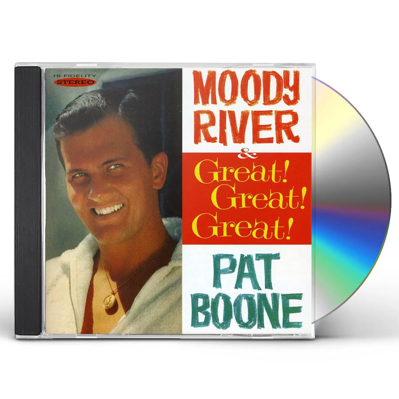 Pat Boone MOODY RIVER & GREAT GREAT GREAT CD