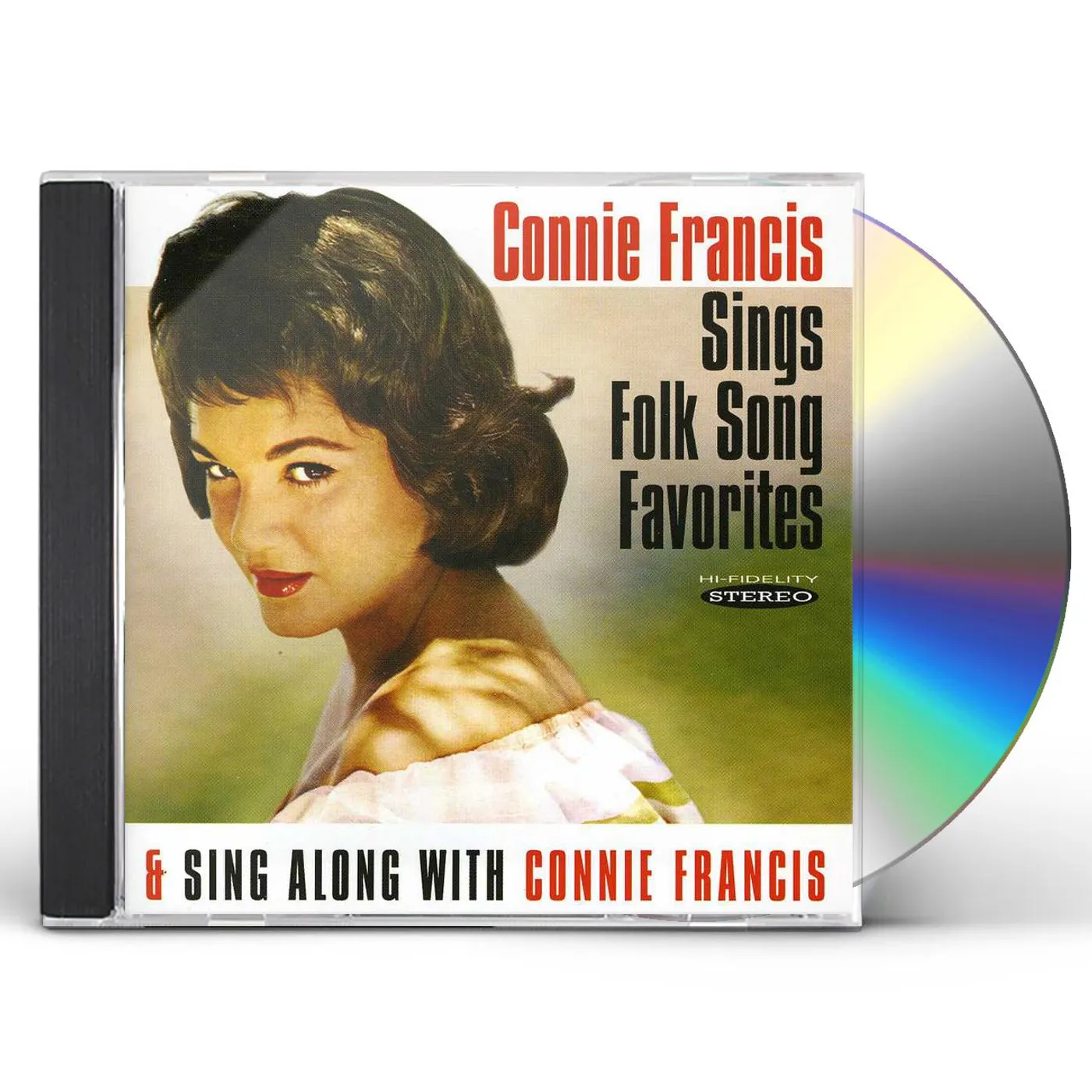 Connie Francis SINGS FOLK SONG FAVORITES / SING ALONG WITH CONNIE CD