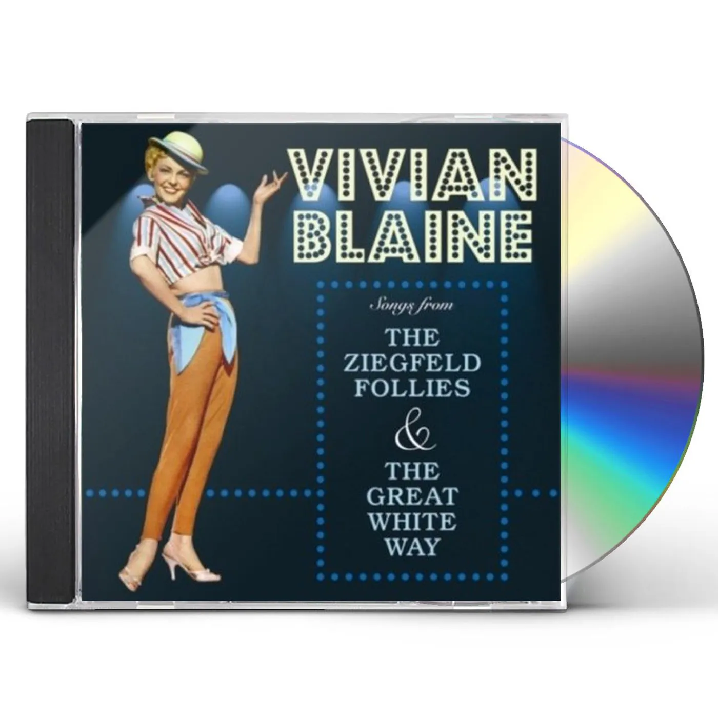 Vivian Blaine SONGS FROM THE ZIEGFILED FOLLIES & GREAT WHITE WAY CD