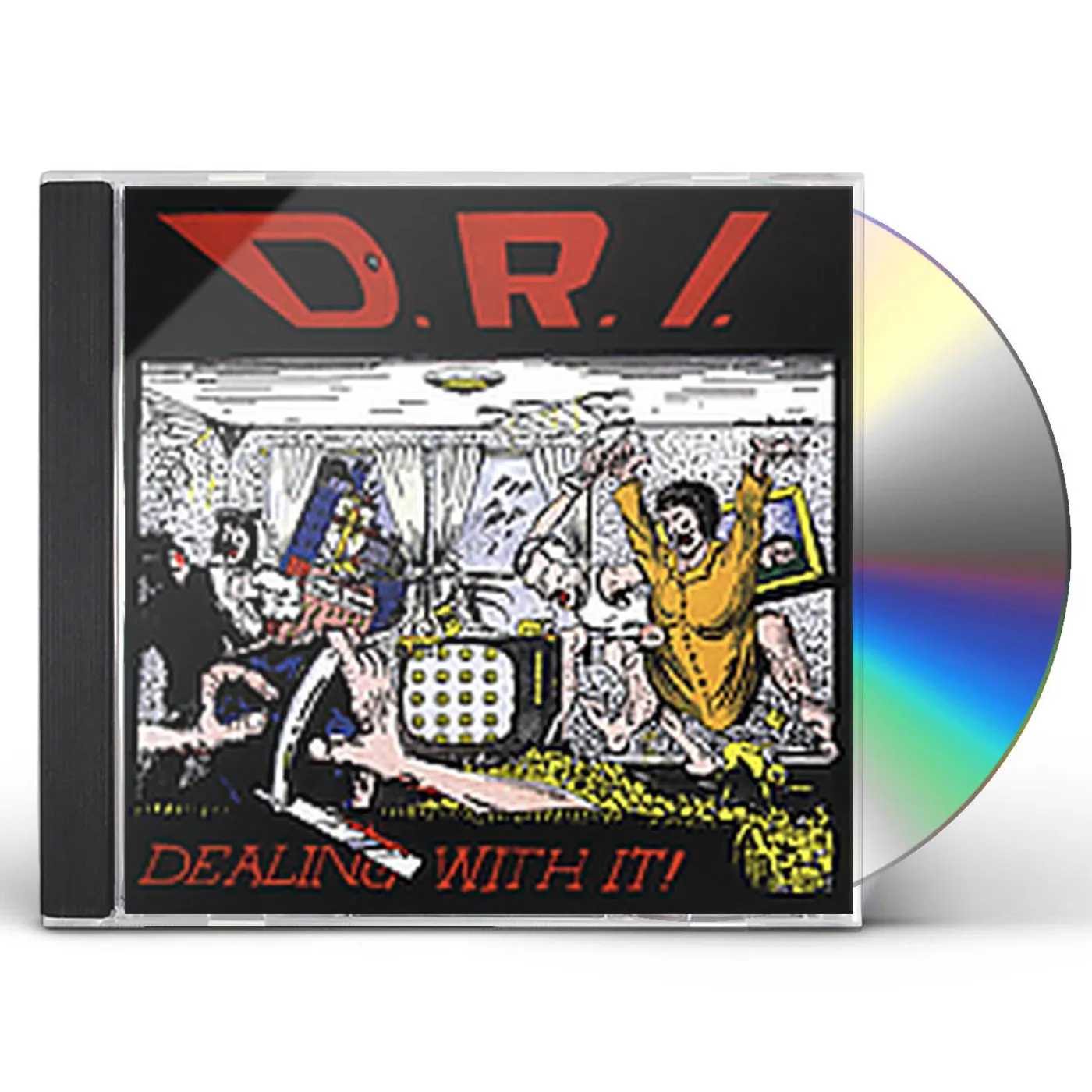 D.R.I. DEALING WITH IT CD