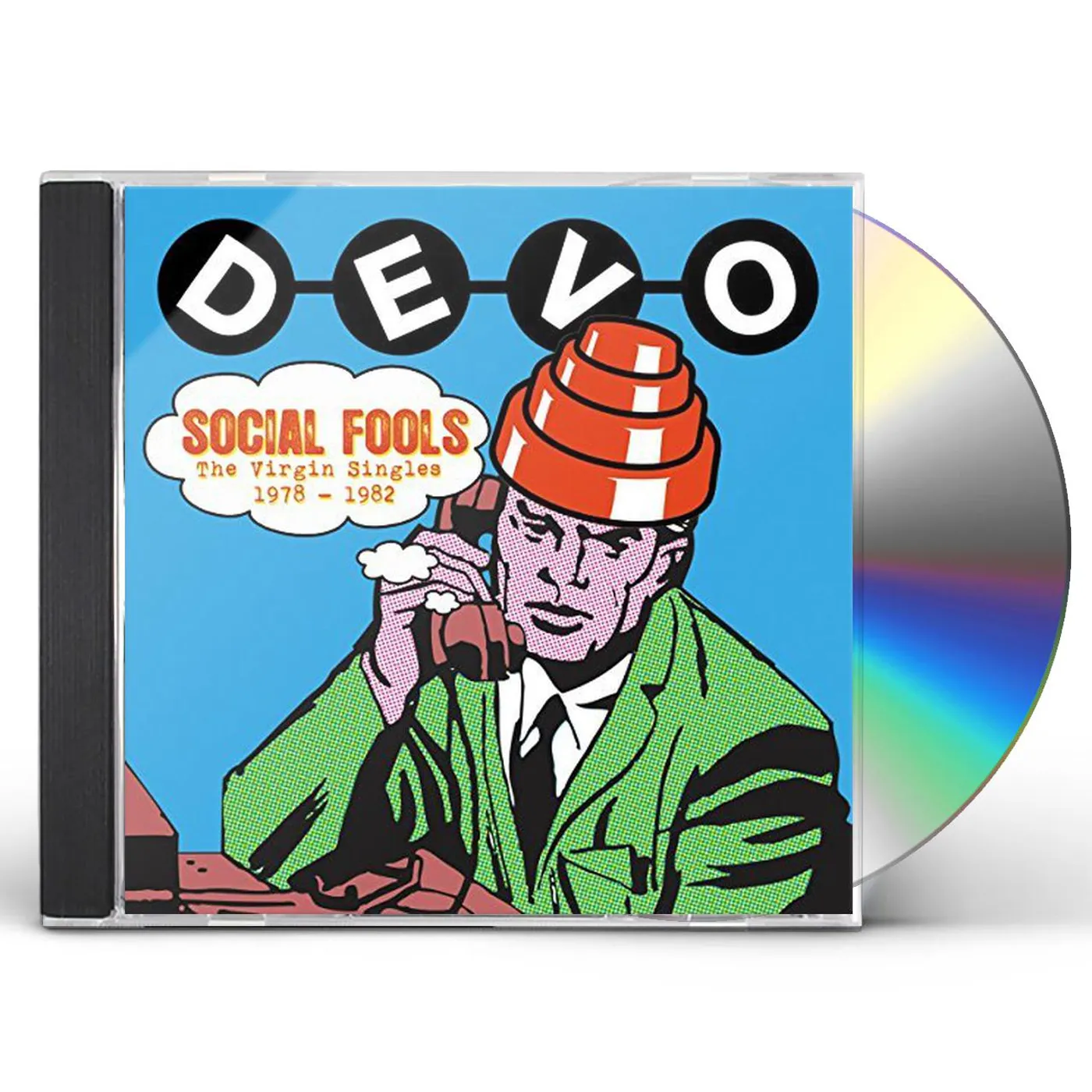 Devo SOCIAL FOOLS: VIRGIN SINGLES COLLECTION CD