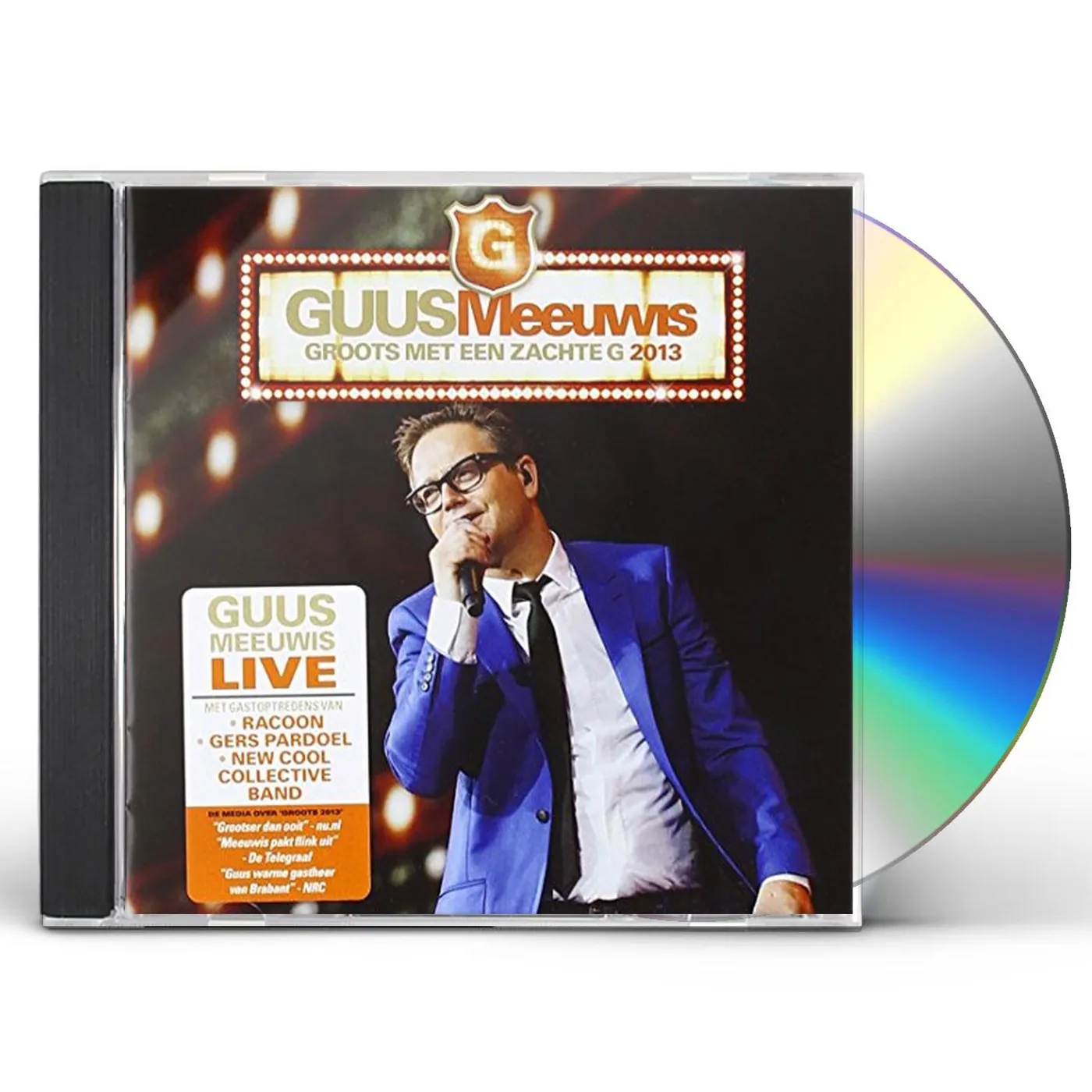 Guus Meeuwis GROOTS MET EEN ZACHTE G 2013/LIVE@PSV STADION 2013 CD