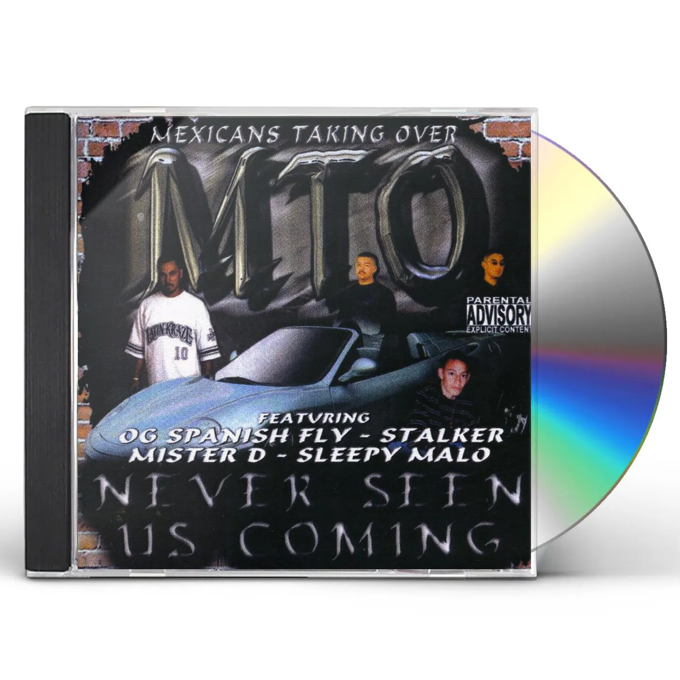 MTO NEVER SEEN US COMING CD