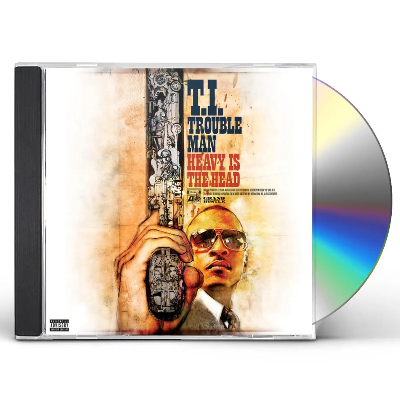 T.I. TROUBLE MAN: HEAVY IS THE HEAD CD