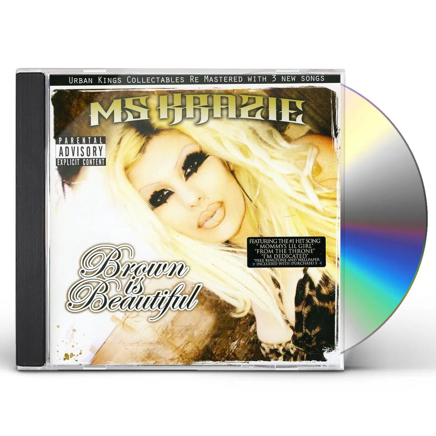 Ms Krazie BROWN IS BEAUTIFUL CD