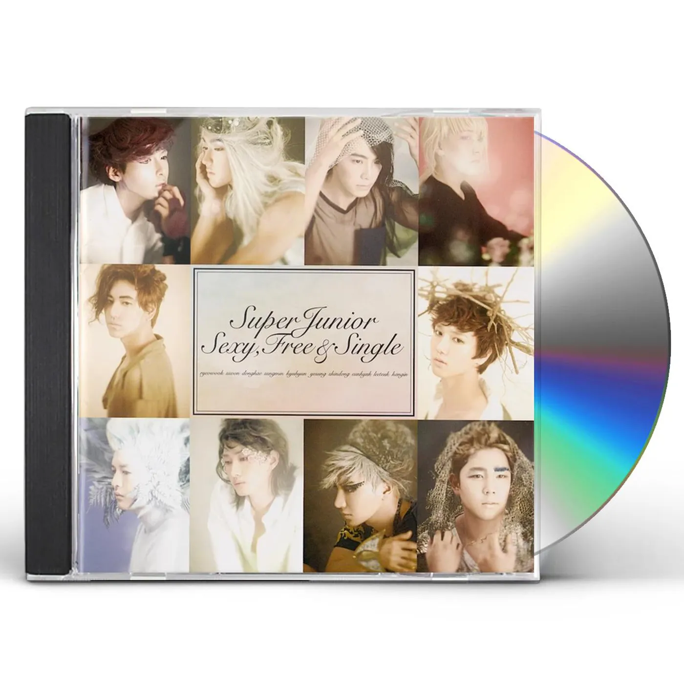 SUPER JUNIOR SEXY FREE & SINGLE CD