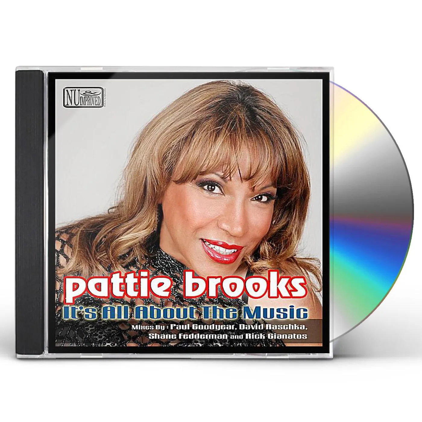 Pattie Brooks IT'S ALL ABOUT THE MUSIC-US MIXES CD