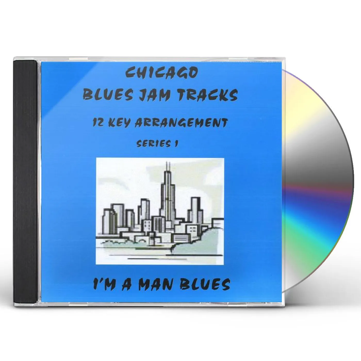 Matthews & Maz CHICAGO BLUES JAM TRACKS IM A MAN CD