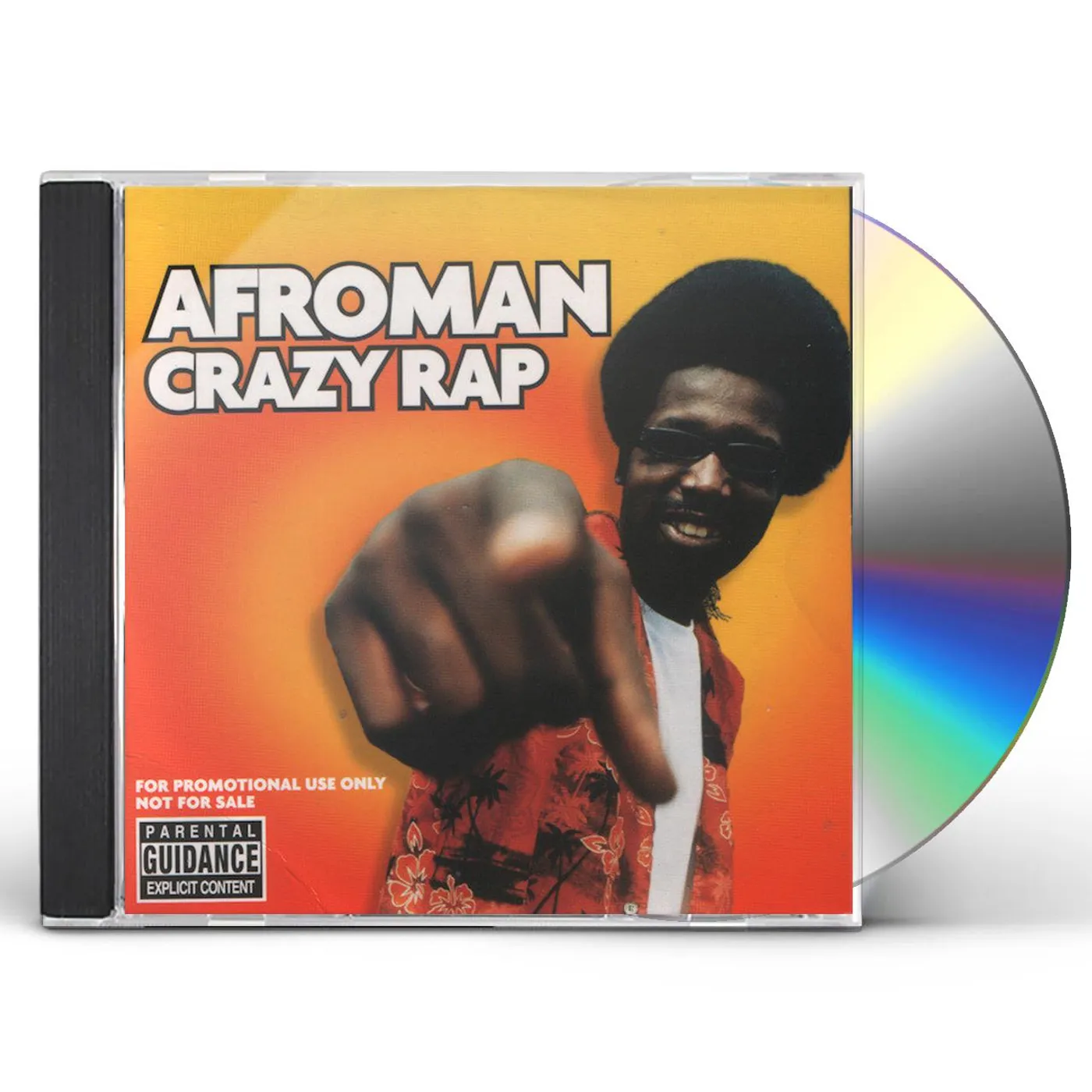 Afroman CRAZY RAP CD