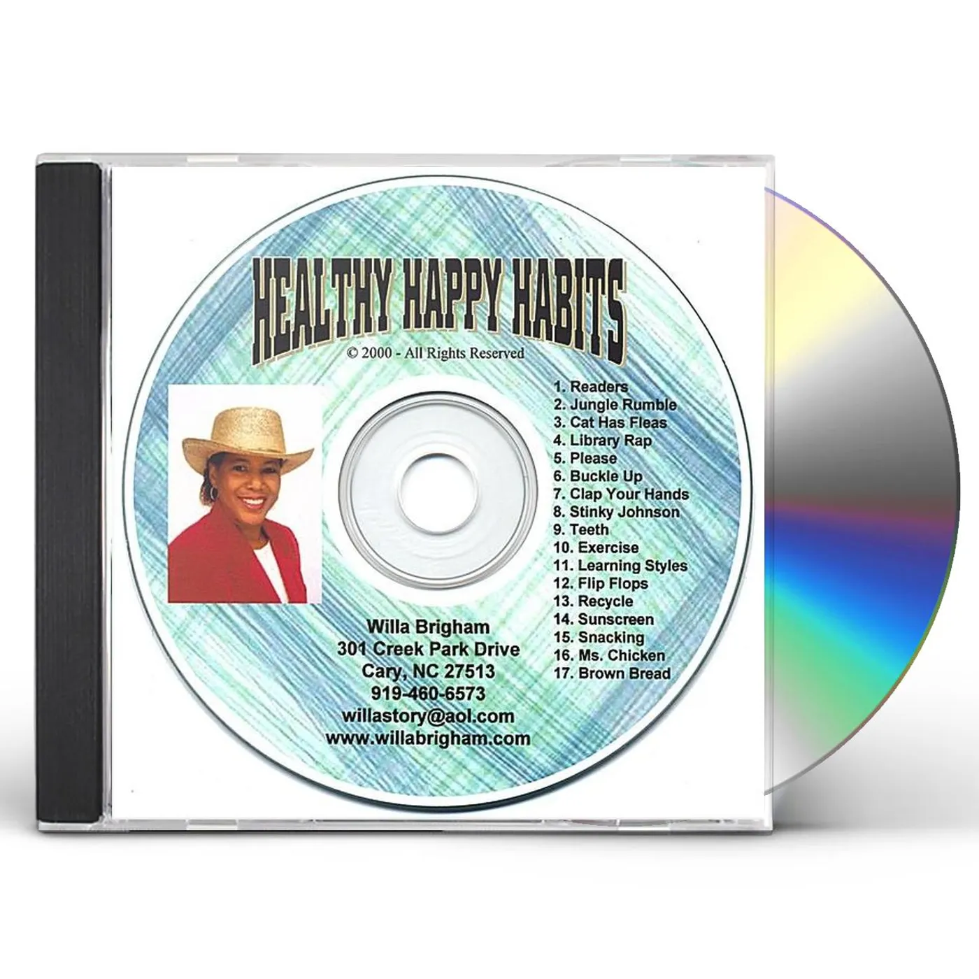 Willa Brigham HEALTHY HAPPY HABITS CD