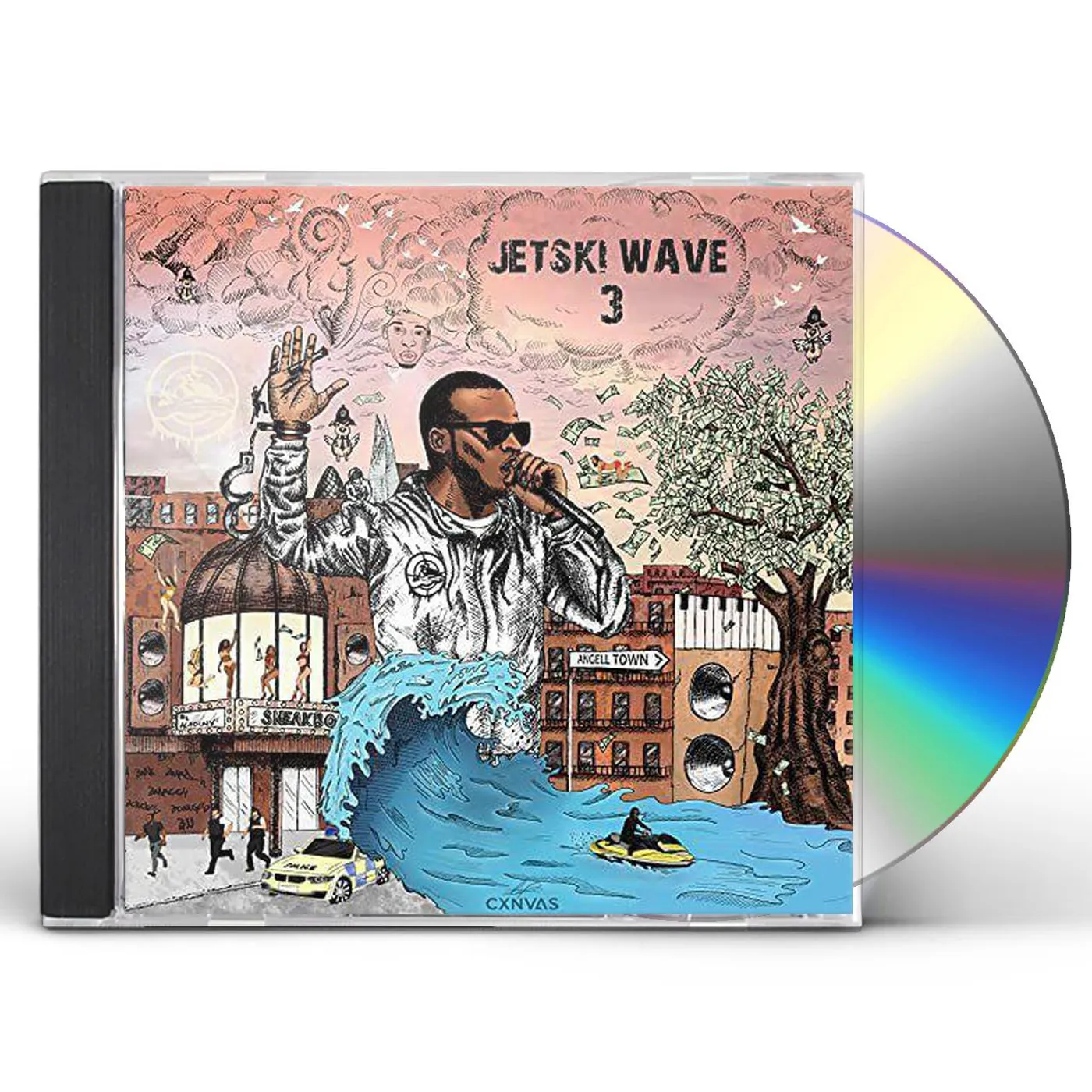 Sneakbo JETSKI WAVE 3 CD