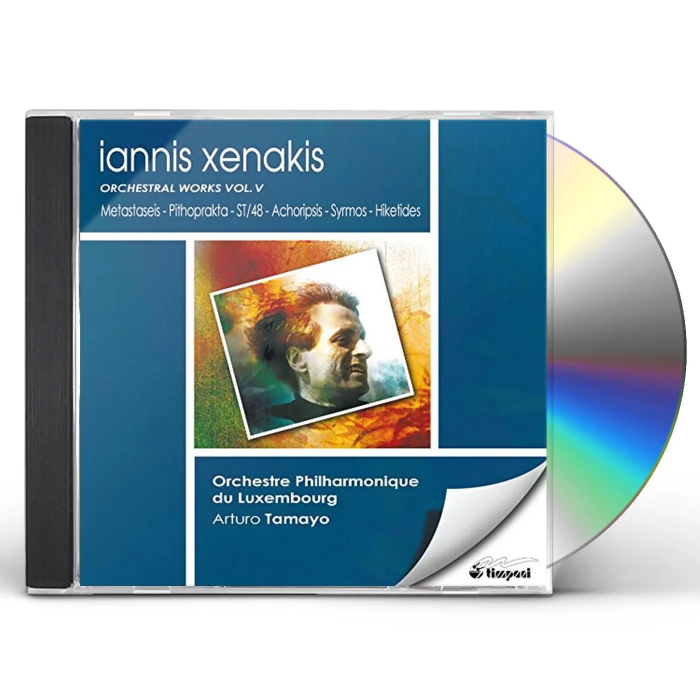 Iannis Xenakis METASTASEIS PITHOPRAKA ST/48 ACH CD