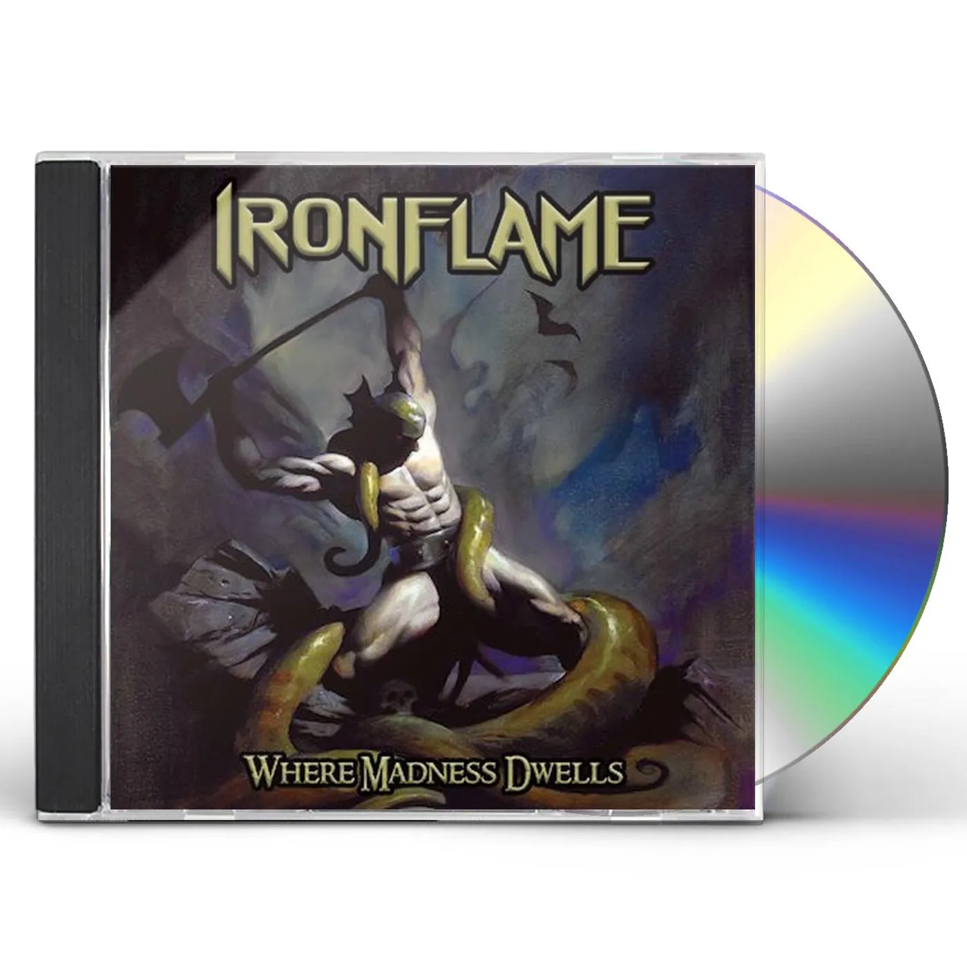 IRONFLAME WHERE MADNESS DWELLS CD