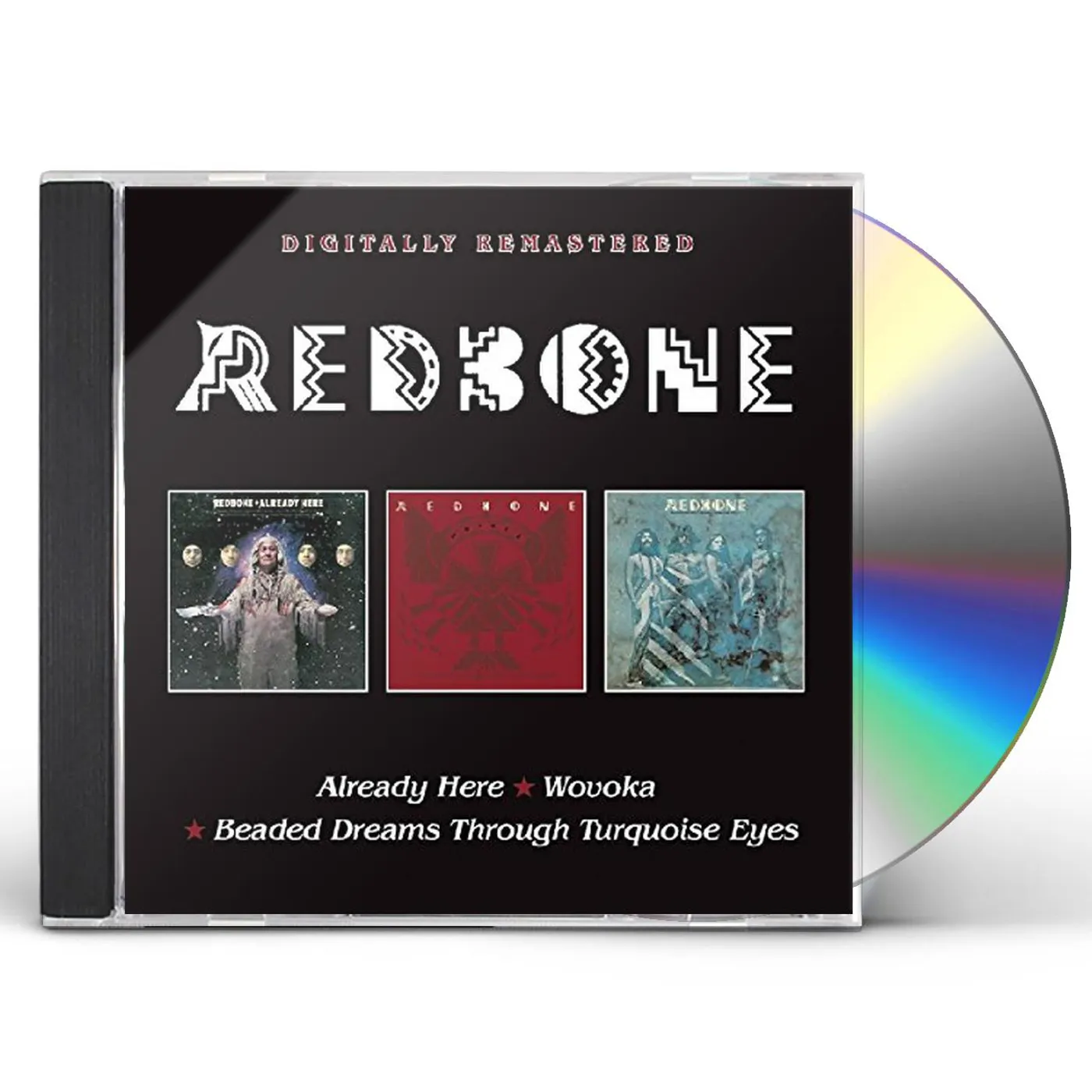 Redbone ALREADY HERE / WOVOKA / BEADED DREAMS THROUGH CD