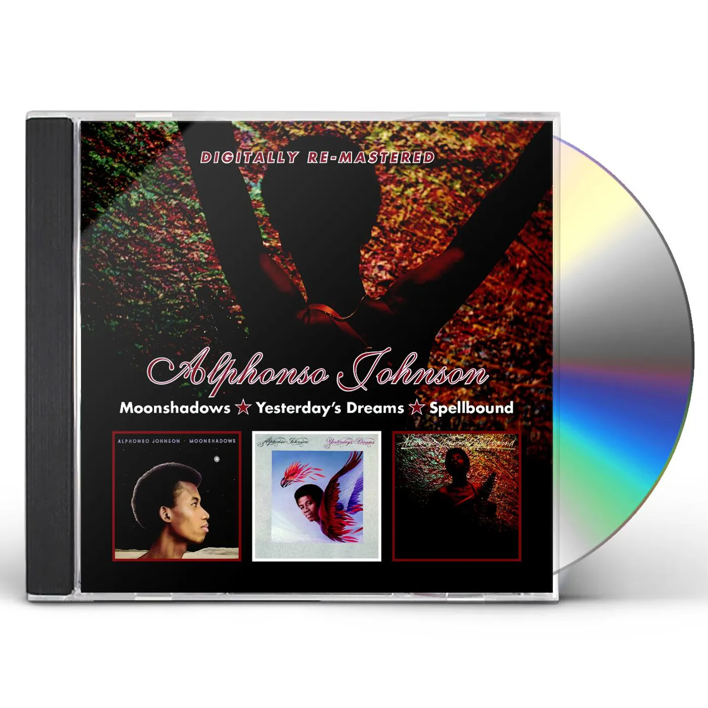 Alphonso Johnson MOONSHADOWS/YESTERDAY'S DREAMS/SPELLBOUND CD