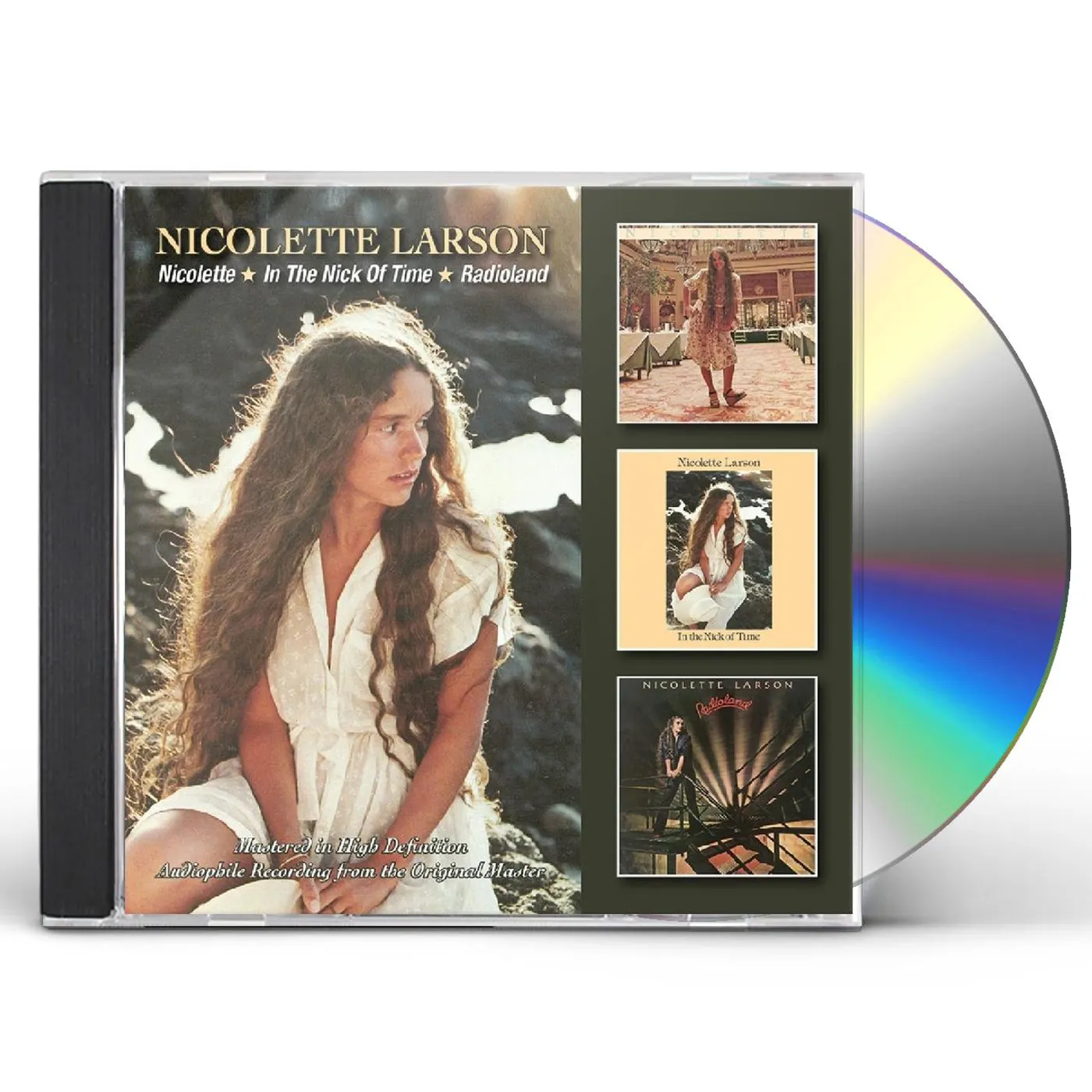 Nicolette Larson NICOLETTE/IN THE NICK OF TIME/RADIOLAND CD