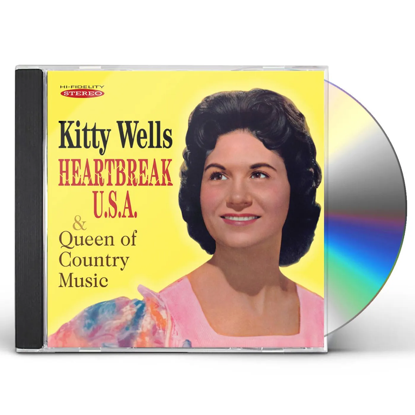 Kitty Wells HEARTBREAK U.S.A. & QUEEN OF COUNTRY MUSIC CD