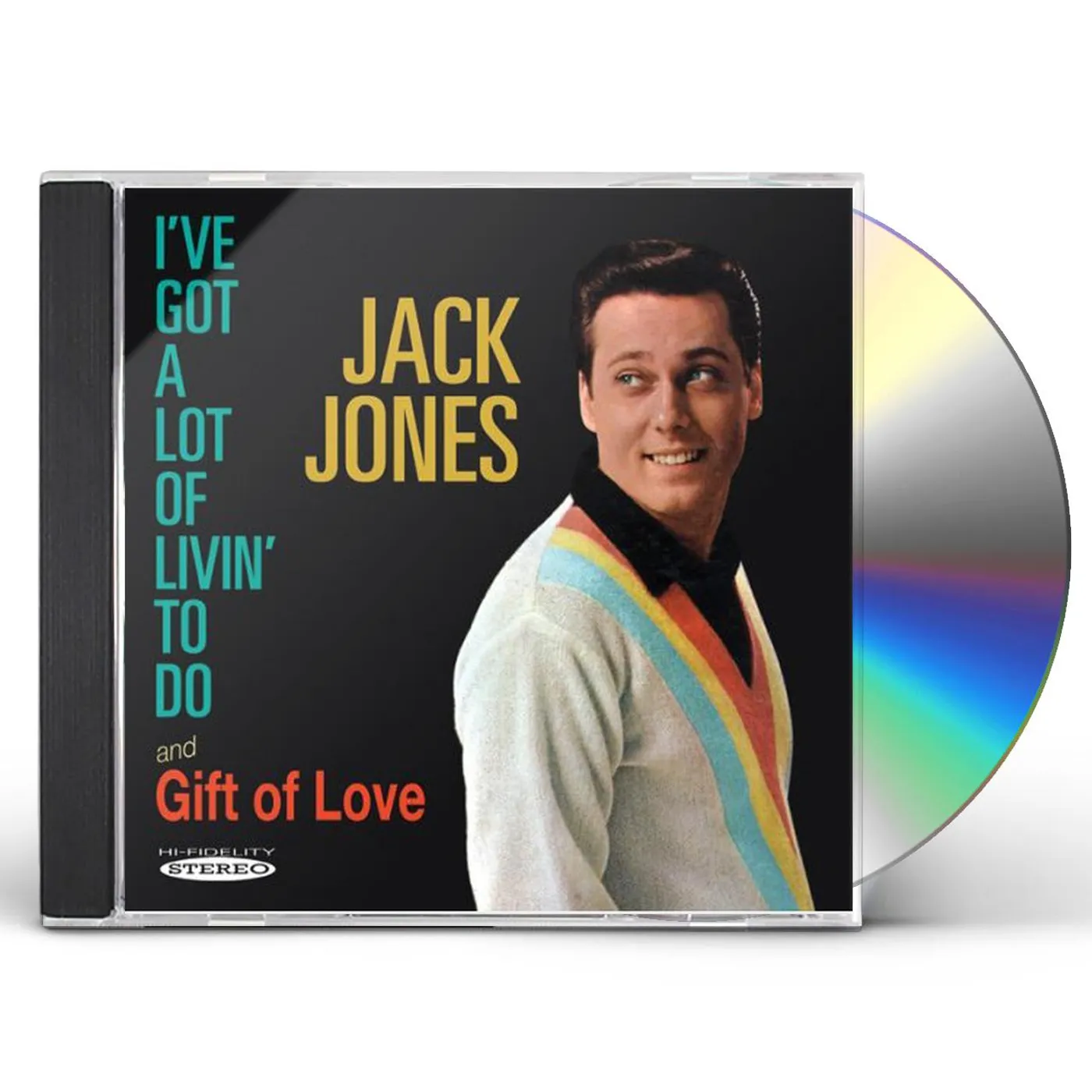 Jack Jones I'VE GOT A LOT OF LIVIN TO DO / GIFT OF LOVE CD