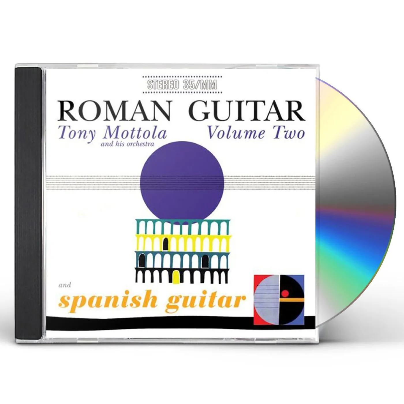 Tony Mottola ROMAN GUITAR 2 & SPANISH GUITAR CD