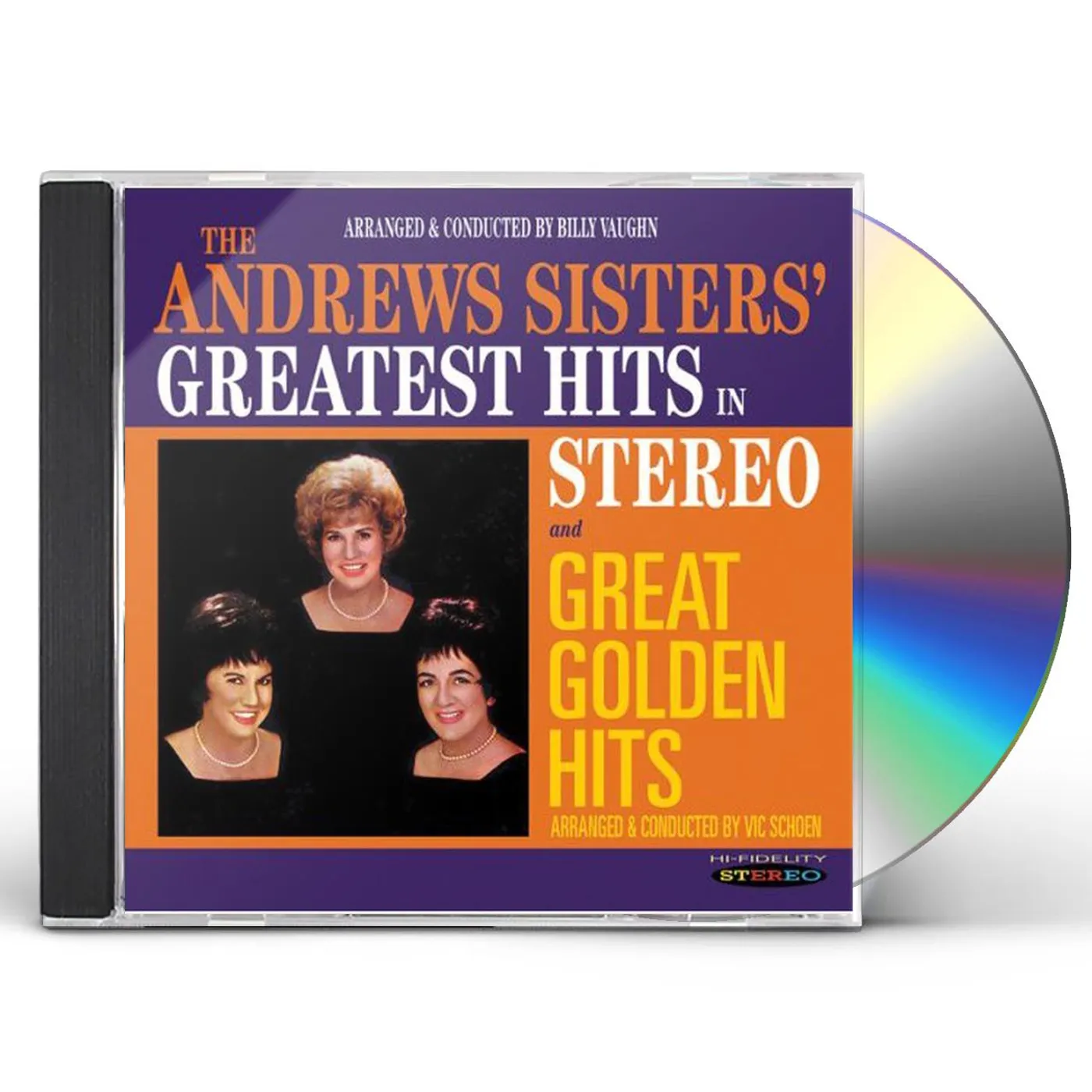 The Andrews Sisters GREATEST HITS IN STEREO / GREAT GOLDEN HITS CD